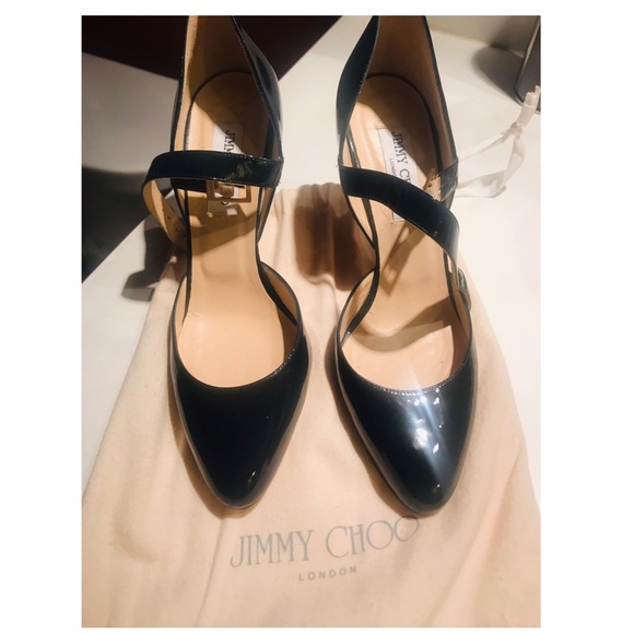 Jimmy Choo Shoes - Jimmy Choo Heels with strap. Worn twice